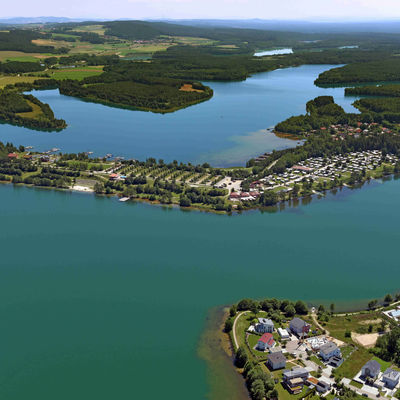 W Luftaufnahme Murner See und Brückelsee