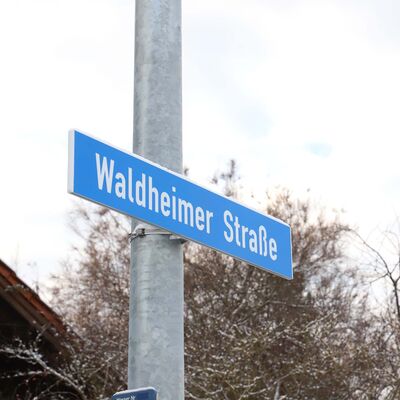 Bild vergrößern: Fertigstellung Waldheimer Straße 02